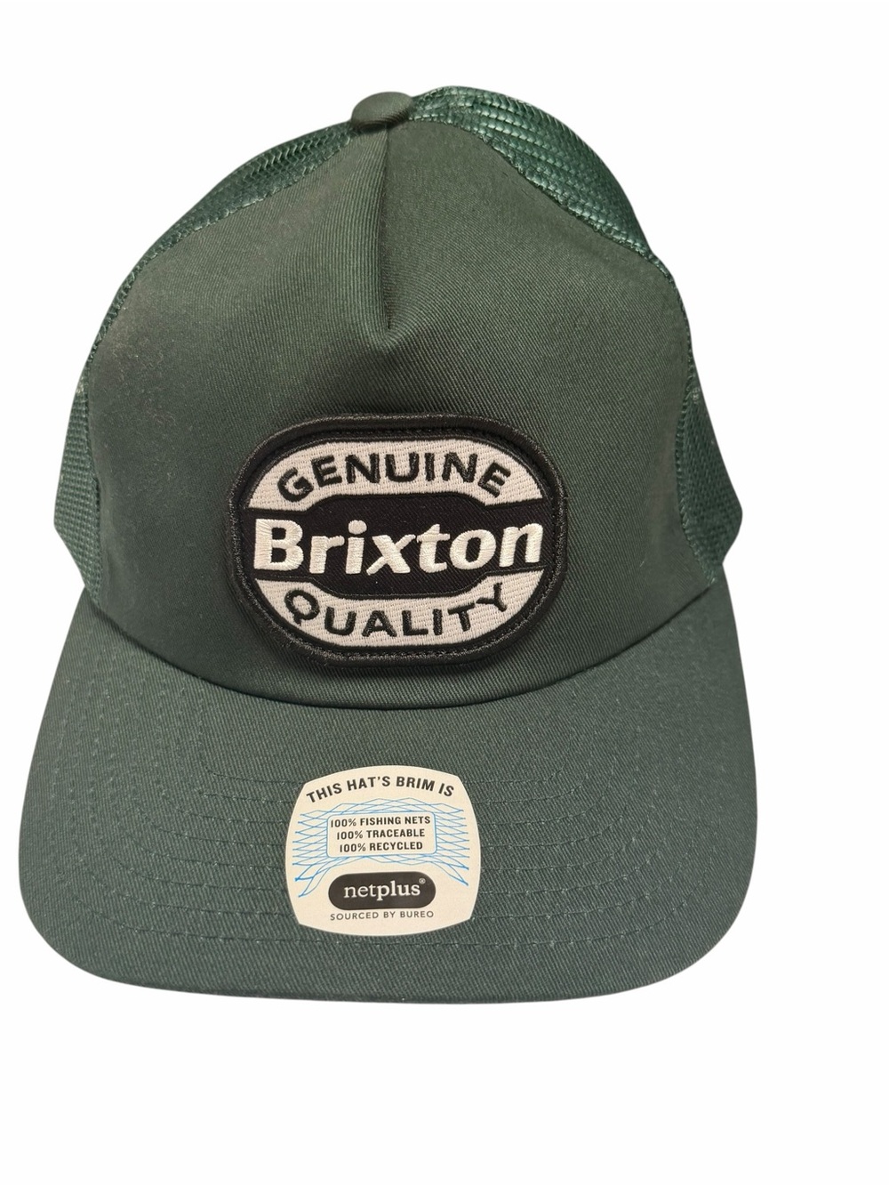 Brixton Green Patch Trucker Hat